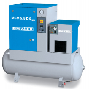 Rotary Screw Compressors and refrigerant dryers. msm5